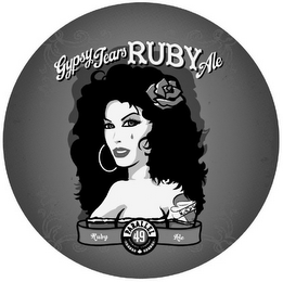 GYPSY TEARS RUBY ALE PARALLEL 49 BREWING COMPANY LOV logo