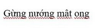 GÙNG NUÓNG MÂT ONG logo