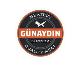 GÜNAYDIN EXPRESS MEATERY QUALITY MEAT logo