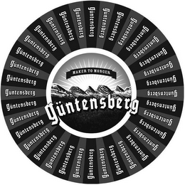 GÜNTENSBERG MAKER TO MONGER logo