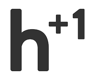 H + 1 logo