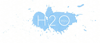 H 2 O EAU logo
