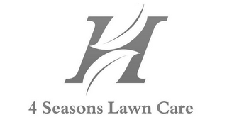 H 4 SEASONS LAWN CARE logo