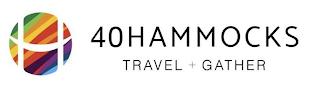 H 40HAMMOCKS TRAVEL + GATHER logo