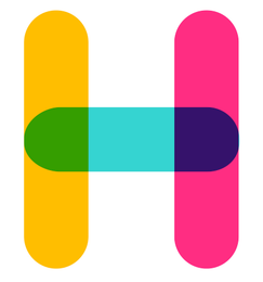 H logo