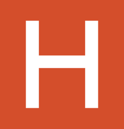 H logo