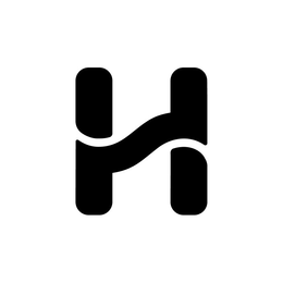 H logo