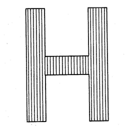 H logo