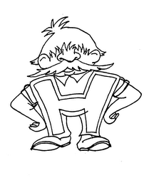 H logo