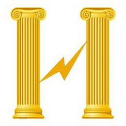 H logo