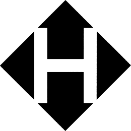 H logo