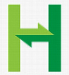 H logo