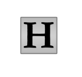 H logo