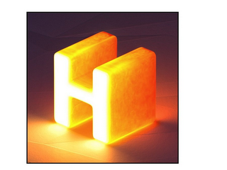 H logo