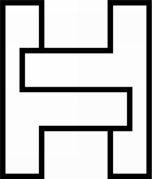 H logo