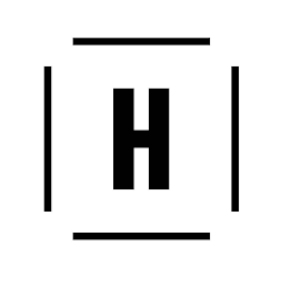 H logo
