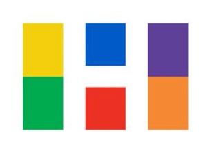 H logo