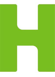 H logo