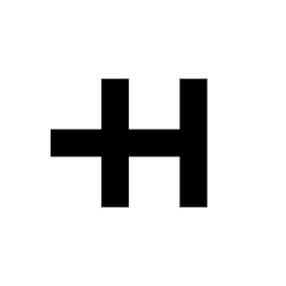 H logo