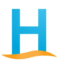 H logo