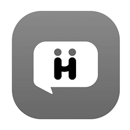 H logo