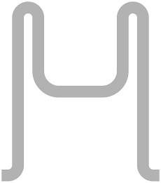 H logo