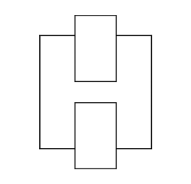 H logo