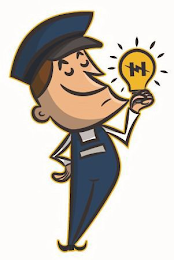 H logo