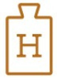 H logo