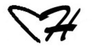 H logo