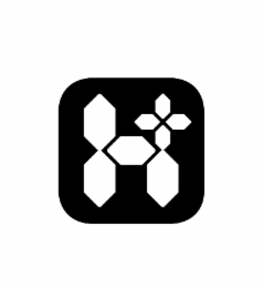 H logo