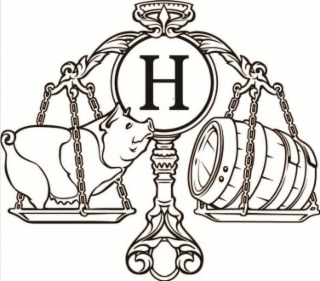 H logo
