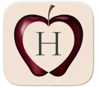 H logo