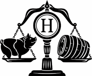 H logo