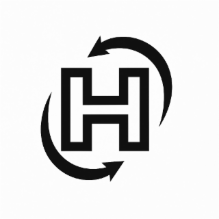 H logo