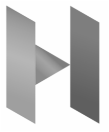 H logo