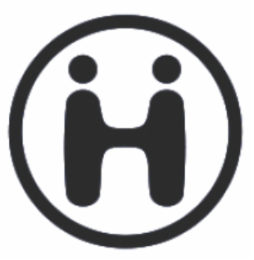 H logo