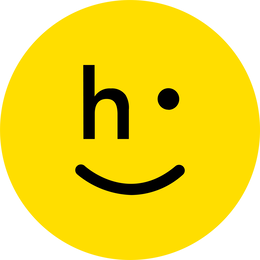 H logo