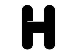 H logo