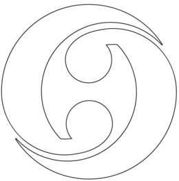 H logo