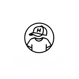 H logo