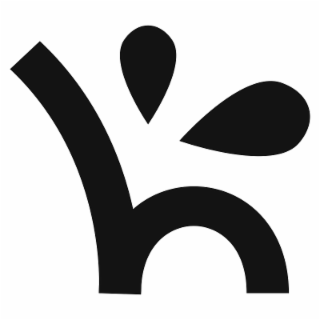 H logo