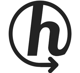H logo