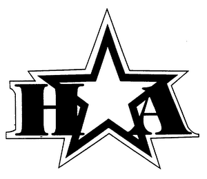 H A logo