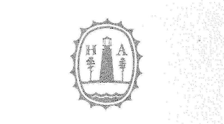 H A logo