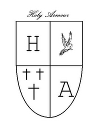 H A HOLY ARMOUR logo