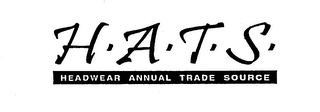 H A T S HEADWEAR ANNUAL TRADE SOURCE logo