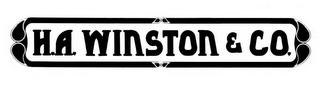 H. A. WINSTON & CO. logo