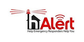 H ALERT HELP EMERGENCY RESPONDERS HELP YOU logo