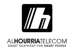 H ALHOURRIATELECOM SMART TELEPHONY FOR SMART PEOPLE logo